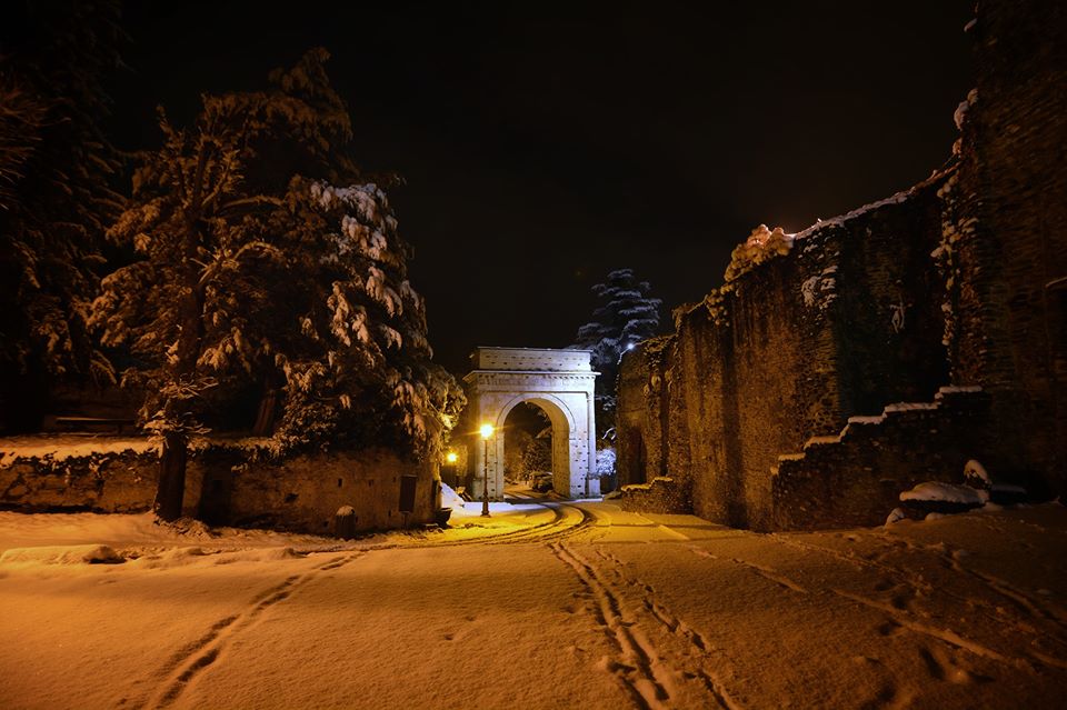 Dopo averla tanto aspettata, finalmente è arrivata la neve (Susa)